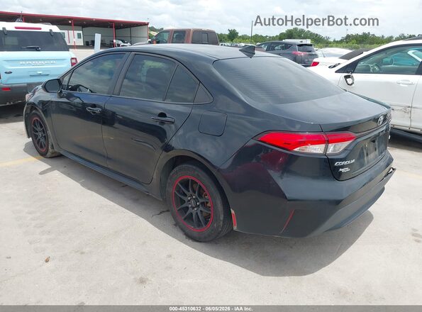 JTDEPRAE5LJ116714 2020 TOYOTA COROLLA Черный Задняя левая четверть