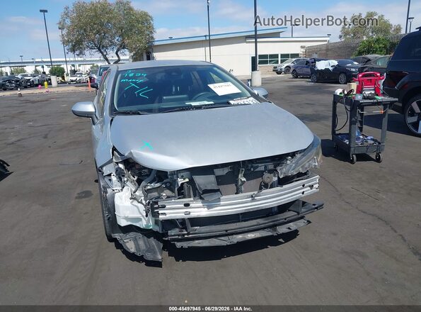 JTDEPRAE6LJ002365 2020 TOYOTA COROLLA Silver Widok wnętrza z tyłu