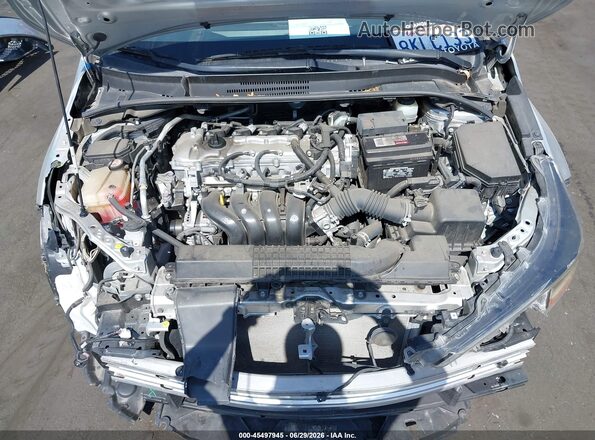 JTDEPRAE6LJ002365 2020 TOYOTA COROLLA Silver Widok z tyłu
