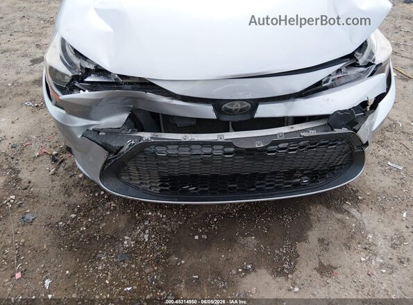JTDEPRAE6LJ005542 2020 TOYOTA COROLLA Silver Դիմացի տեսք