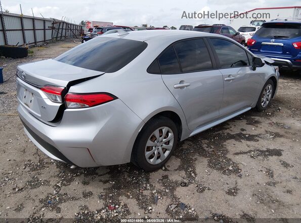 JTDEPRAE6LJ005542 2020 TOYOTA COROLLA Silver Հետևի աջ