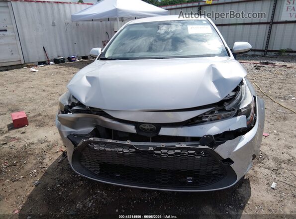 JTDEPRAE6LJ005542 2020 TOYOTA COROLLA Silver Առջևի վահանակի տեսք