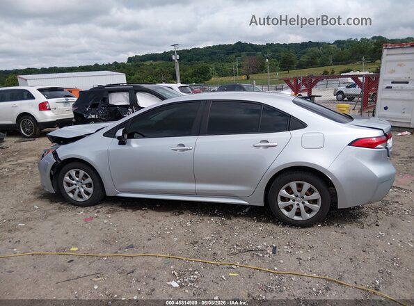 JTDEPRAE6LJ005542 2020 TOYOTA COROLLA Silver Սալոնի հետևի տեսք