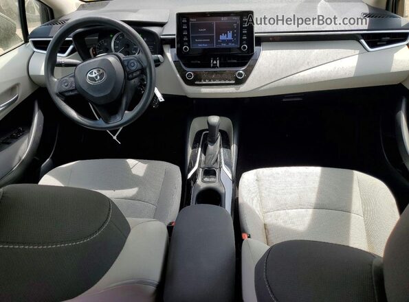 JTDEPRAE6LJ010840 2020 TOYOTA COROLLA Gray 