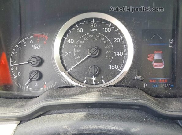JTDEPRAE6LJ021563 2020 TOYOTA COROLLA Blue 