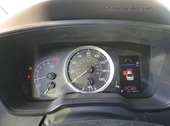 JTDEPRAE6LJ028044 2020 TOYOTA COROLLA White 