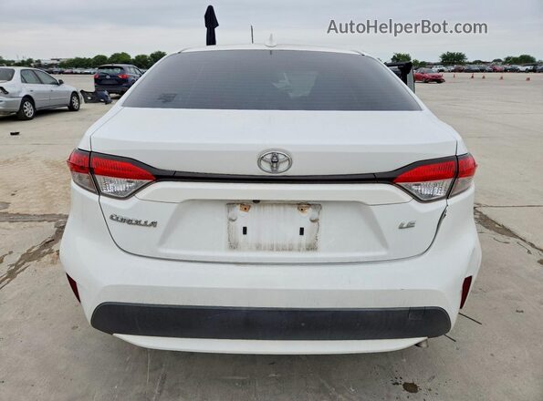 JTDEPRAE6LJ030747 2020 TOYOTA COROLLA White Vista trasera