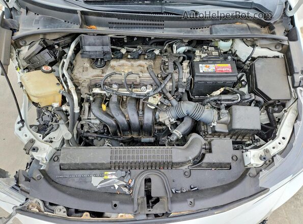 JTDEPRAE6LJ030747 2020 TOYOTA COROLLA White Vista interior trasera