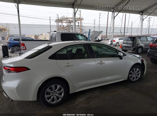 JTDEPRAE6LJ047483 2020 TOYOTA COROLLA White Вид щитка приладів