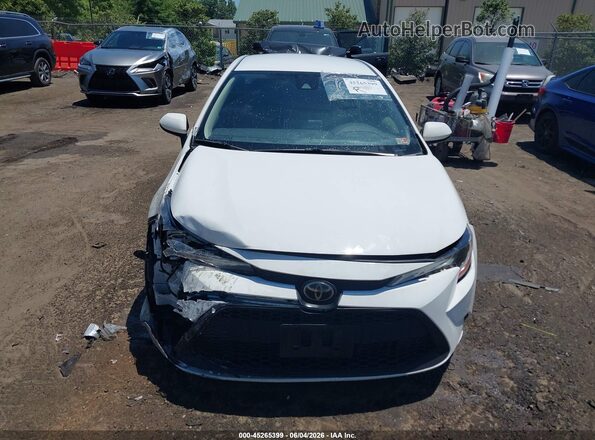 JTDEPRAE6LJ049119 2020 TOYOTA COROLLA Белый Вид щитка приборов