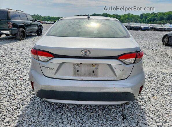 JTDEPRAE6LJ055325 2020 TOYOTA COROLLA Серебряный Вид сзади