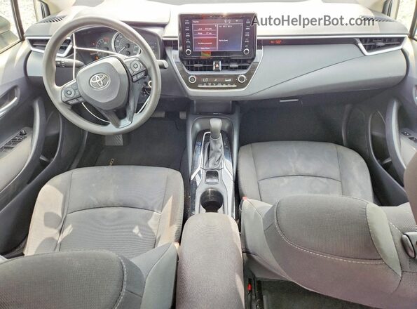 JTDEPRAE6LJ055325 2020 TOYOTA COROLLA Серебряный Вид панели приборов