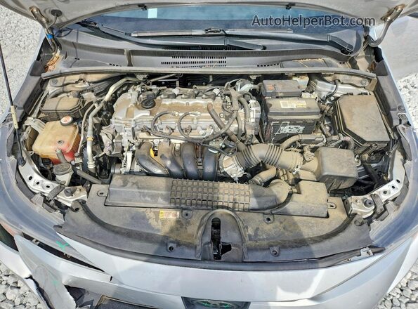 JTDEPRAE6LJ055325 2020 TOYOTA COROLLA Серебряный Вид задней части салона