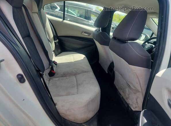 JTDEPRAE6LJ068379 2020 TOYOTA COROLLA White Vista de los asientos traseros