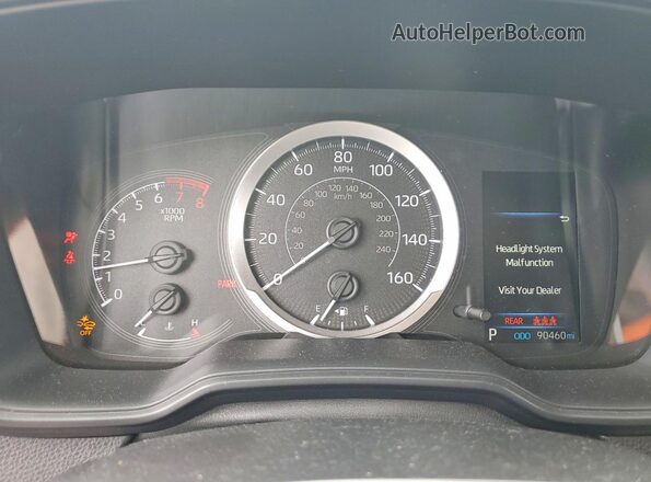 JTDEPRAE6LJ093878 2020 TOYOTA COROLLA Black 