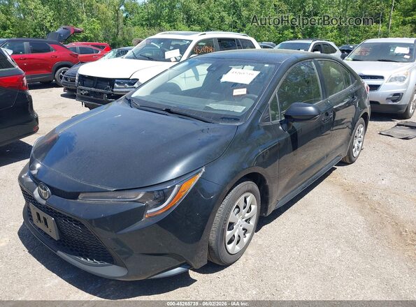 JTDEPRAE6LJ105978 2020 TOYOTA COROLLA Black Vista tres cuartos delantera izquierda