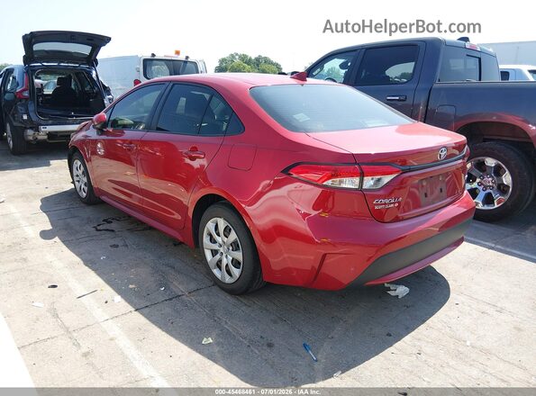 JTDEPRAE6LJ112834 2020 TOYOTA COROLLA Red Trasero izquierdo