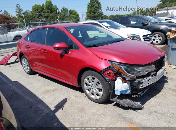 JTDEPRAE6LJ112834 2020 TOYOTA COROLLA Red Vista interior de 360 grados