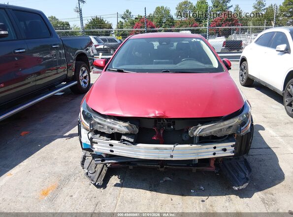 JTDEPRAE6LJ112834 2020 TOYOTA COROLLA Red Vista interior trasera