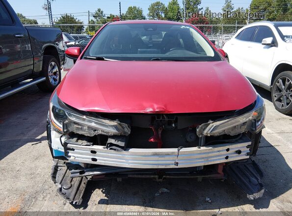 JTDEPRAE6LJ112834 2020 TOYOTA COROLLA Red Vista frontal