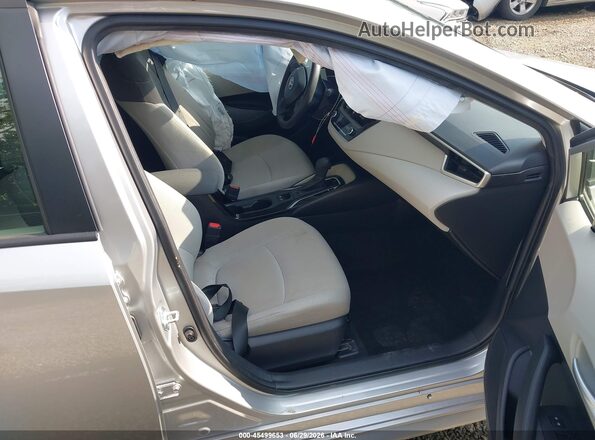 JTDEPRAE7LJ014895 2020 TOYOTA COROLLA Silver Front interior view