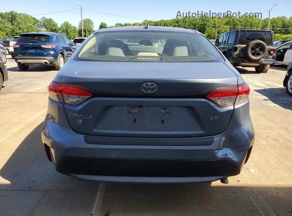 JTDEPRAE7LJ066737 2020 TOYOTA COROLLA Gray Rear view