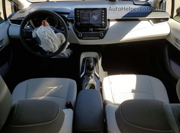 JTDEPRAE7LJ066737 2020 TOYOTA COROLLA Gray Dashboard view