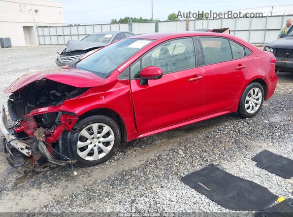 JTDEPRAE7LJ104225 2020 TOYOTA COROLLA Темно-бордовый Передняя левая четверть
