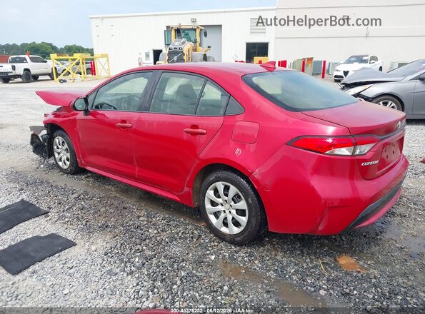 JTDEPRAE7LJ104225 2020 TOYOTA COROLLA Темно-бордовый Задняя левая четверть