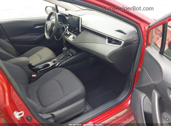 JTDEPRAE7LJ104225 2020 TOYOTA COROLLA Темно-бордовый Вид салона спереди