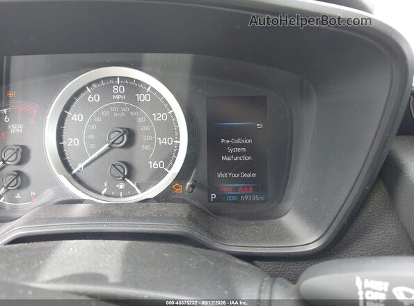 JTDEPRAE7LJ104225 2020 TOYOTA COROLLA Темно-бордовый Вид задних сидений