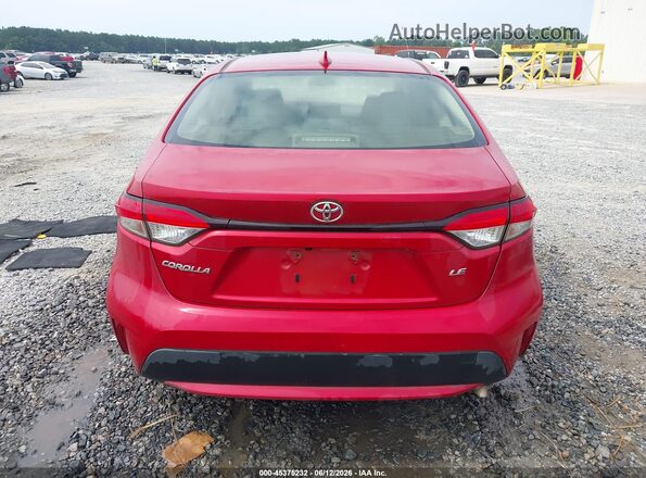 JTDEPRAE7LJ104225 2020 TOYOTA COROLLA Темно-бордовый 
