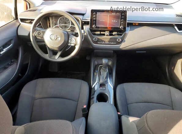 JTDEPRAE8LJ040793 2020 TOYOTA COROLLA Red Առջևի վահանակի տեսք