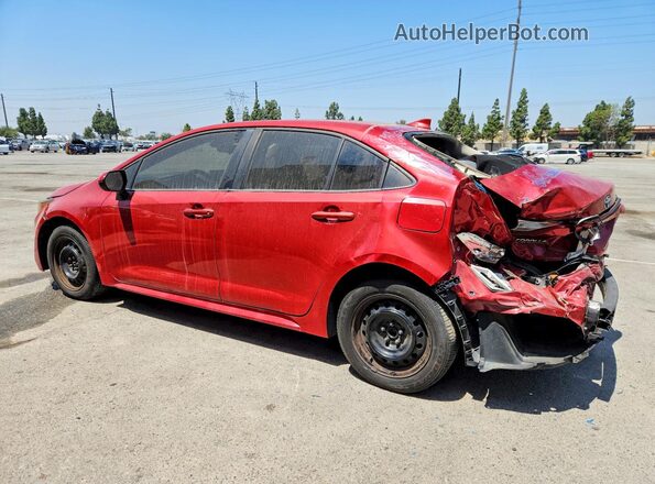 JTDEPRAE8LJ040793 2020 TOYOTA COROLLA Red Հետևի ձախ