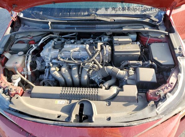 JTDEPRAE8LJ040793 2020 TOYOTA COROLLA Red Սալոնի հետևի տեսք