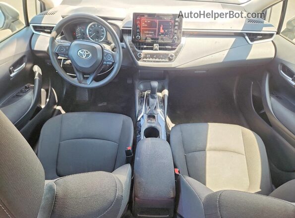 JTDEPRAE8LJ043113 2020 TOYOTA COROLLA Silver Առջևի վահանակի տեսք