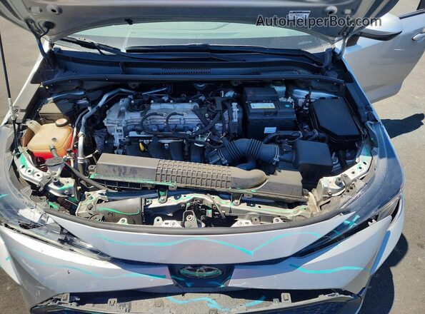 JTDEPRAE8LJ043113 2020 TOYOTA COROLLA Silver Սալոնի հետևի տեսք