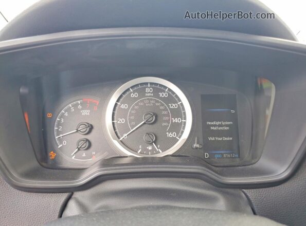JTDEPRAE8LJ067699 2020 TOYOTA COROLLA Blue Սարքավորումների վահանակի տեսք