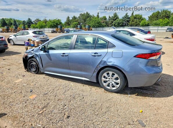 JTDEPRAE8LJ073129 2020 TOYOTA COROLLA Blue Rear left