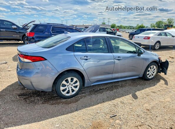 JTDEPRAE8LJ073129 2020 TOYOTA COROLLA Blue Rear right