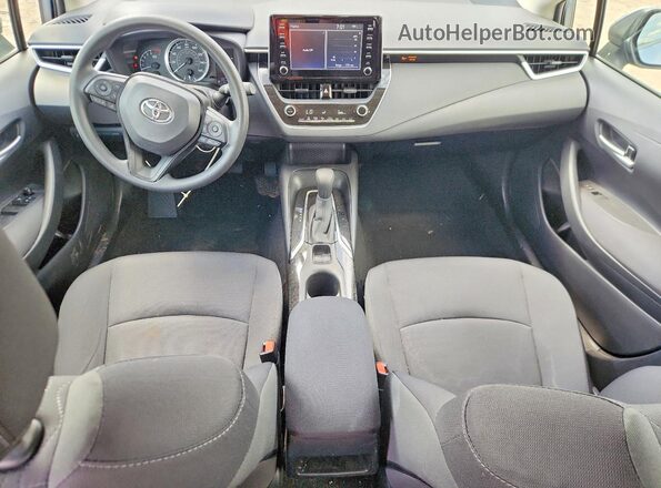 JTDEPRAE8LJ073129 2020 TOYOTA COROLLA Blue Dashboard view