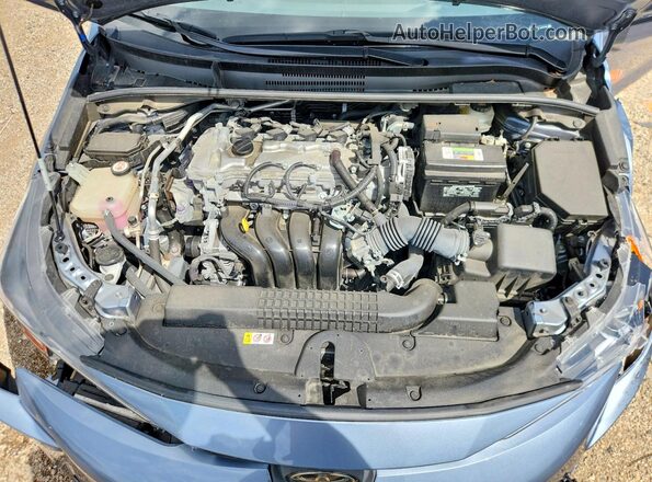 JTDEPRAE8LJ073129 2020 TOYOTA COROLLA Blue Rear interior view