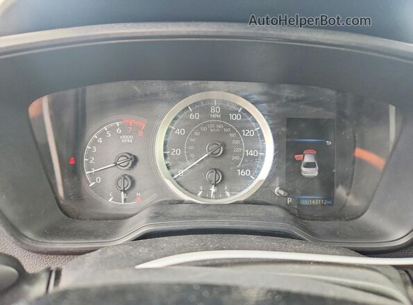 JTDEPRAE8LJ088181 2020 TOYOTA COROLLA Blue Սարքավորումների վահանակի տեսք