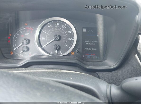 JTDEPRAE9LJ002294 2020 TOYOTA COROLLA Dark Blue უკანა სავარძლების ხედი