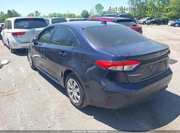 JTDEPRAE9LJ023887 2020 TOYOTA COROLLA Blue უკანა მარცხენა