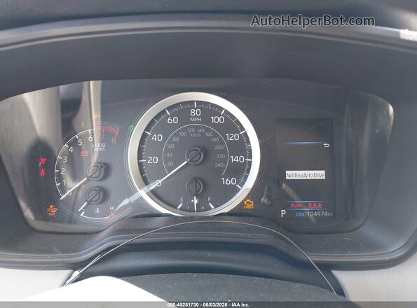 JTDEPRAE9LJ023887 2020 TOYOTA COROLLA Blue უკანა სავარძლების ხედი