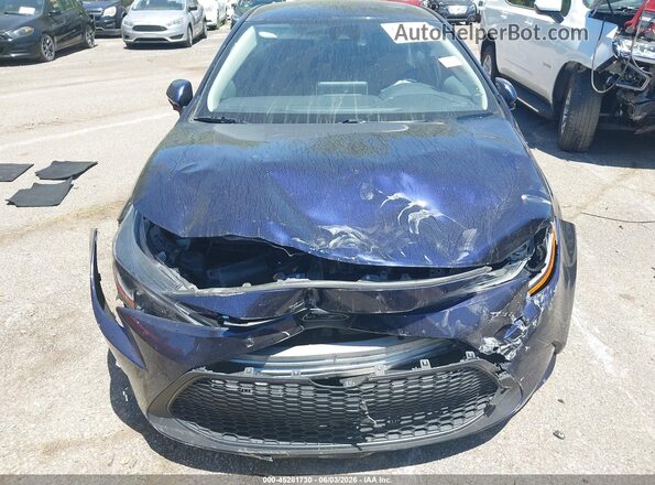 JTDEPRAE9LJ023887 2020 TOYOTA COROLLA Blue ხელსაწყოთა პანელის ხედი