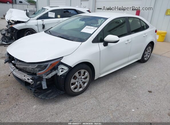 JTDEPRAE9LJ038146 2020 TOYOTA COROLLA White წინა მარცხენა ხედი სამი მეოთხედიდან