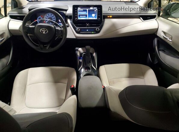 JTDEPRAE9LJ055481 2020 TOYOTA COROLLA Gray 