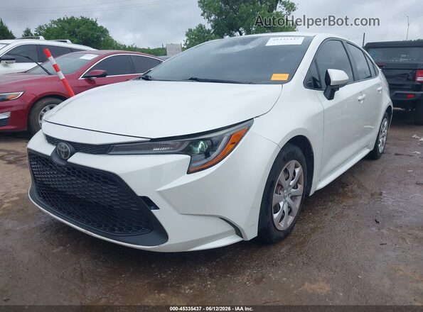 JTDEPRAEXLJ012834 2020 TOYOTA COROLLA Белый Передняя левая четверть